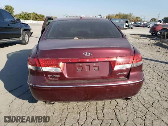 2009 Hyundai Azera Limited с VIN KMHFC46F09A372218, выставлен на аукционе Copart как лот 76896764 с пробегом 138 450 миль миль и Списание • Salvage title. История ставок и продаж доступна на DreamBid. Изображение 6.