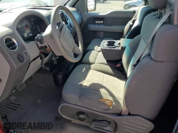 2007 Ford F-150 STX with VIN 1FTRX14W67FA80757, listed as a Copart auction lot 81776795 with Not provided miles and Salvage title. Bid and sale history available at DreamBid. Image 7.