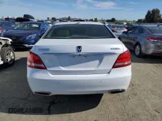 2014 Hyundai Equus Ultimate z VIN KMHGH4JH0EU084948, wystawiony jako Copart lot #44762455 z przebiegiem 112 625 mil mil oraz Szkoda całkowita • Salvage title. Historia ofert i sprzedaży dostępna na DreamBid. Obrazek 6.
