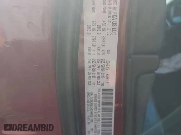 2017 Jeep Grand Cherokee Limited с VIN 1C4RJFBG1HC746419, выставлен на аукционе Copart как лот 85778985 с пробегом 108 271 миль миль и Списание • Salvage title. История ставок и продаж доступна на DreamBid. Изображение 13.