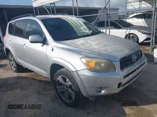 2008 Toyota RAV4 Sport with VIN JTMBK32VX86038535, listed as a IAAI auction lot 42553585 with 140,470 mi miles and . Bid and sale history available at DreamBid. Image 1.