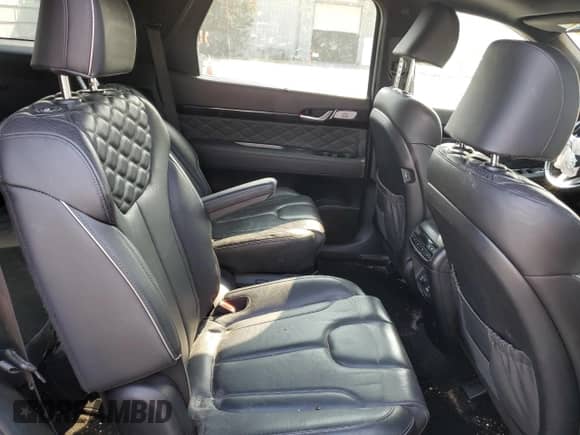 2022 Hyundai Palisade Calligraphy with VIN KM8R74HE1NU448494, listed as a Copart auction lot 80205325 with 74,332 mi miles and Salvage title. Bid and sale history available at DreamBid. Image 10.
