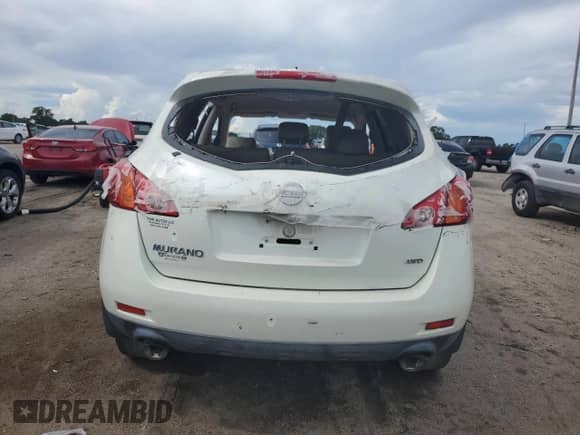 2010 Nissan Murano SL with VIN JN8AZ1MW5AW125755, listed as a Copart auction lot 68334255 with 142,423 mi miles and Salvage title. Bid and sale history available at DreamBid. Image 6.