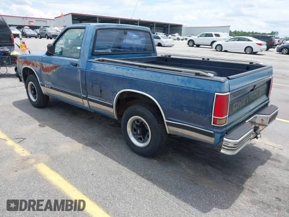1991 Chevrolet S-10 с VIN 1GCCS14Z7M8213086, выставлен на аукционе IAAI как лот 42456214 с пробегом 213 264 миль миль и . История ставок и продаж доступна на DreamBid. Изображение 3.