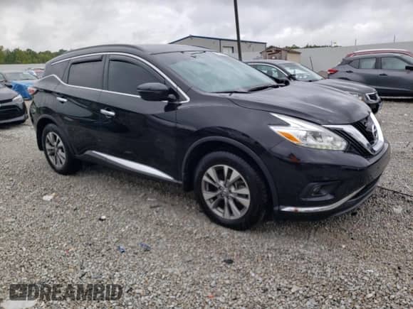 2017 Nissan Murano Platinum with VIN 5N1AZ2MH2HN125968, listed as a Copart auction lot 71044955 with 65,671 mi miles and Salvage title. Bid and sale history available at DreamBid. Image 4.