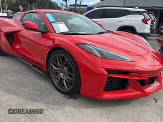 2024 Chevrolet Corvette 3LZ with VIN 1G1YF3D34R5600598, listed as a Copart auction lot 84651084 with 631 mi miles and Clean title. Bid and sale history available at DreamBid. Image 1.