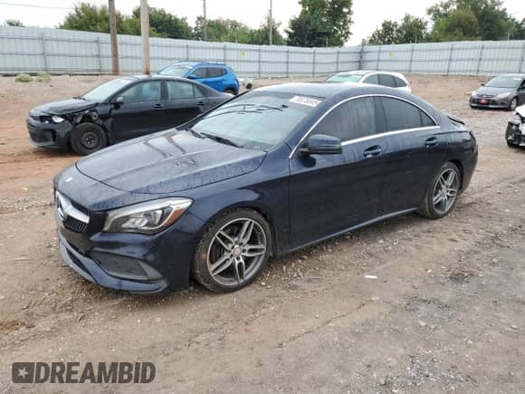 2017 Mercedes-Benz CLA 250 с VIN WDDSJ4EB5HN453168, выставлен на аукционе Copart как лот 70678845 с пробегом 117 205 миль миль и Списание • Salvage title. История ставок и продаж доступна на DreamBid. Изображение 1.