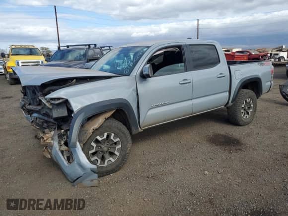 2020 Toyota Tacoma SR5 with VIN 5TFCZ5AN2LX216308, listed as a Copart auction lot 69860245 with 58,698 mi miles and Salvage title. Bid and sale history available at DreamBid. Image 1.