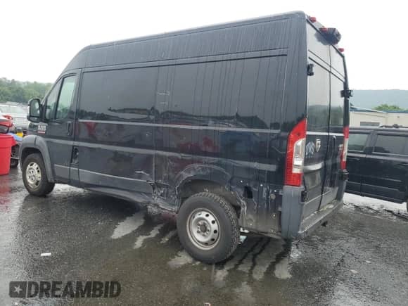 2015 Ram ProMaster Cargo with VIN 3C6TRVBG8FE501526, listed as a Copart auction lot 59750085 with 178,729 mi miles and Salvage title. Bid and sale history available at DreamBid. Image 2.
