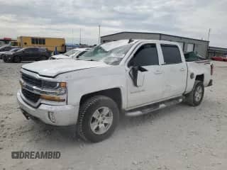 2018 Chevrolet Silverado 1500 LT z VIN 3GCUKREC6JG507730, wystawiony jako Copart lot #71793095 z przebiegiem 78 374 mil mil oraz Szkoda całkowita • Salvage title. Historia ofert i sprzedaży dostępna na DreamBid. Obrazek 1.