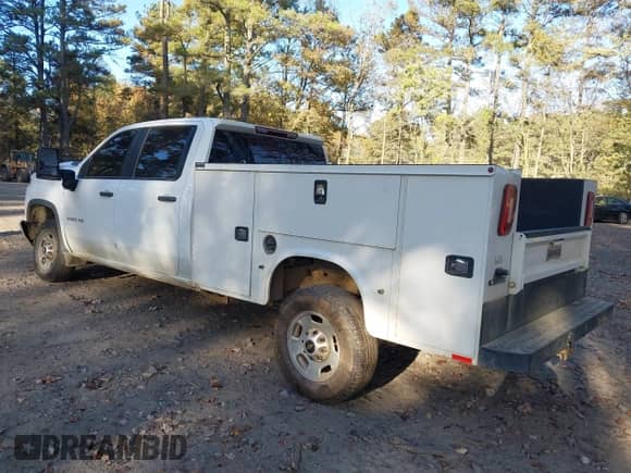 2023 Chevrolet Silverado 2500HD Work Truck with VIN 1GC1YLE7XPF251619, listed as a IAAI auction lot 40723347 with 16,643 mi miles and . Bid and sale history available at DreamBid. Image 3.