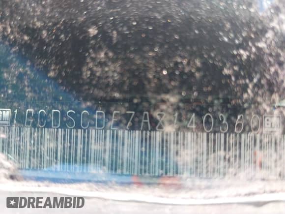 2010 Chevrolet Colorado 1LT z VIN 1GCDSCDE7A8140360, wystawiony jako IAAI lot #42660572 z przebiegiem 147 641 mil mil oraz . Historia ofert i sprzedaży dostępna na DreamBid. Obrazek 9.