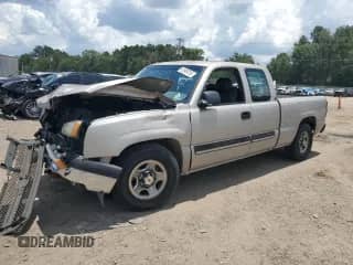 2004 Chevrolet Silverado 1500 Work Truck with VIN 1GCEC19X44Z259594, listed as a Copart auction lot 62909755 with Not provided miles and Salvage title. Bid and sale history available at DreamBid. Image 1.