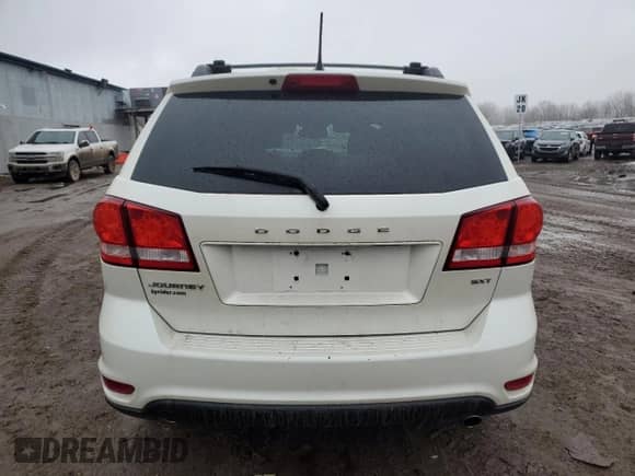 2013 Dodge Journey SXT with VIN 3C4PDCCG0DT581814, listed as a Copart auction lot 46987265 with Not provided miles and Clean title. Bid and sale history available at DreamBid. Image 6.