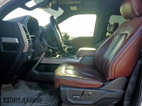 2018 Ford F-250 Platinum with VIN 1FT7W2BT9JEC57002, listed as a Copart auction lot 83817955 with 146,694 mi miles and Salvage title. Bid and sale history available at DreamBid. Image 7.