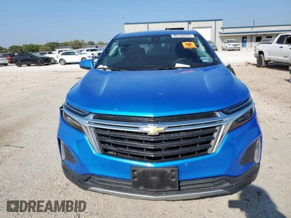 2024 Chevrolet Equinox LT with VIN 3GNAXKEG2RS227883, listed as a Copart auction lot 80143575 with 26,065 mi miles and Salvage title. Bid and sale history available at DreamBid. Image 5.