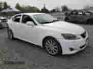 2007 Lexus IS 250 with VIN JTHCK262572016431, listed as a Copart auction lot 84465305 with Not provided miles and Salvage title. Bid and sale history available at DreamBid. Image 4.