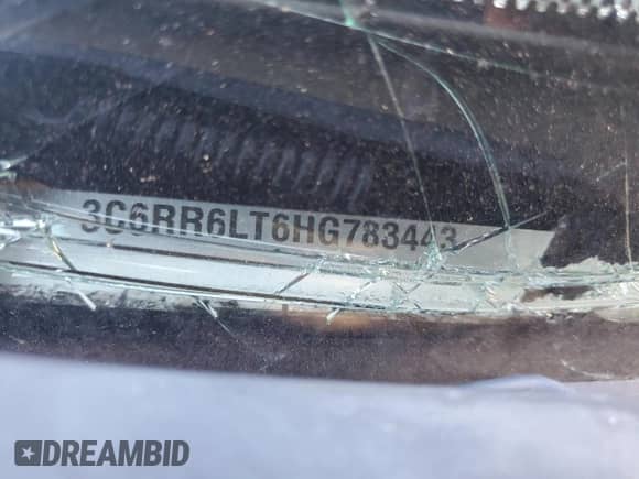 2017 Ram 1500 Big Horn z VIN 3C6RR6LT6HG783443, wystawiony jako Copart lot #84912725 z przebiegiem Nie podano mil oraz Czysty tytuł • Clean title. Historia ofert i sprzedaży dostępna na DreamBid. Obrazek 12.