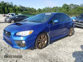 2017 Subaru WRX Premium with VIN JF1VA1E62H8832058, listed as a Copart auction lot 61591175 with 100,640 mi miles and Salvage title. Bid and sale history available at DreamBid. Image 1.