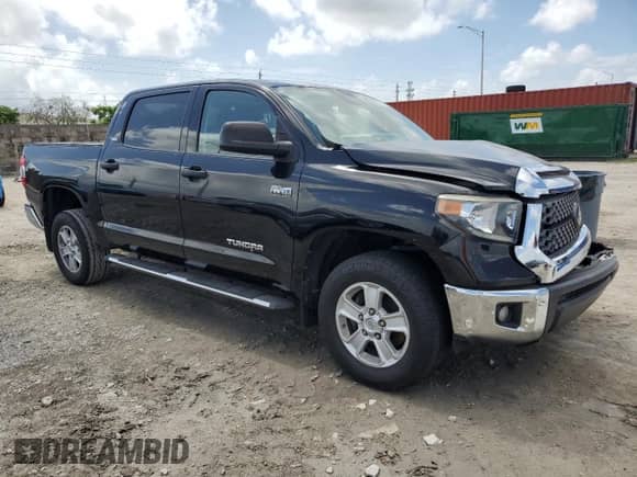 2020 Toyota Tundra SR5 with VIN 5TFDY5F13LX954213, listed as a Copart auction lot 65200365 with 40,542 mi miles and Salvage title. Bid and sale history available at DreamBid. Image 4.