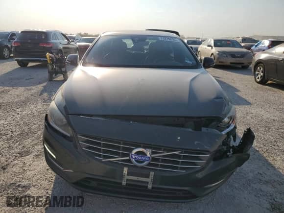 2015 Volvo S60 T6 Drive-E with VIN YV149MFK7F1343313, listed as a Copart auction lot 76279894 with 60,091 mi miles and Salvage title. Bid and sale history available at DreamBid. Image 5.