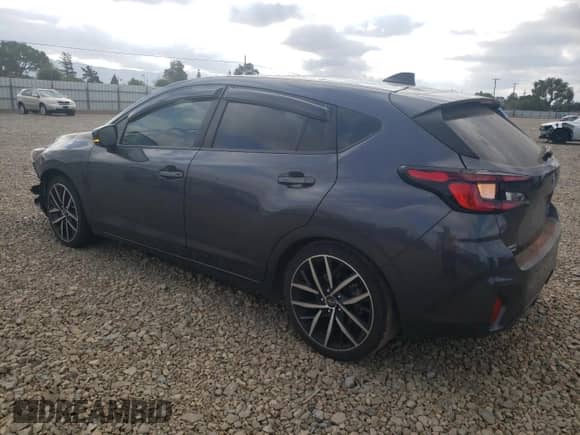 2024 Subaru Impreza Special Sports with VIN JF1GUAFC0R8270585, listed as a Copart auction lot 80395165 with 33,440 mi miles and Salvage title. Bid and sale history available at DreamBid. Image 2.