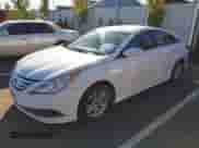 2014 Hyundai Sonata GLS with VIN 5NPEB4AC6EH870815, listed as a IAAI auction lot 43372639 with 66,060 mi miles and . Bid and sale history available at DreamBid. Image 2.