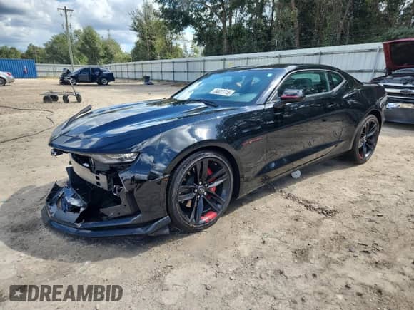 2023 Chevrolet Camaro 1LT с VIN 1G1FB1RS1P0101937, выставлен на аукционе Copart как лот 84633715 с пробегом 47 572 миль миль и Списание • Salvage title. История ставок и продаж доступна на DreamBid. Изображение 1.
