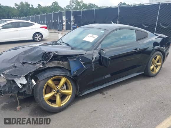 2015 Ford Mustang V6 with VIN 1FA6P8AM2F5328687, listed as a IAAI auction lot 42999516 with 137,268 mi miles and . Bid and sale history available at DreamBid. Image 6.