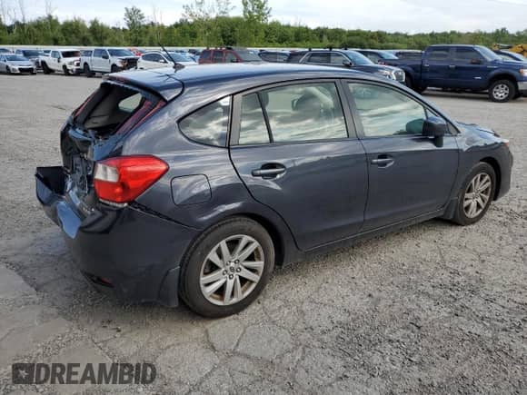 2015 Subaru Impreza Premium with VIN JF1GPAC65F8245375, listed as a Copart auction lot 70524485 with 121,989 mi miles and Salvage title. Bid and sale history available at DreamBid. Image 3.