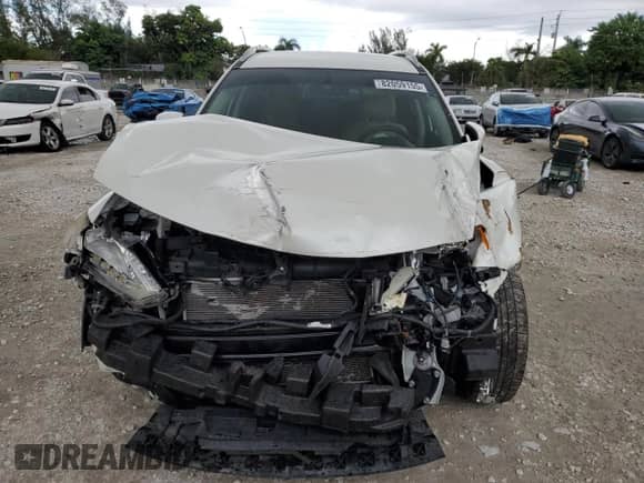 2016 Nissan Rogue SV с VIN KNMAT2MT0GP618156, выставлен на аукционе Copart как лот 82059155 с пробегом 87 875 миль миль и Списание • Salvage title. История ставок и продаж доступна на DreamBid. Изображение 5.