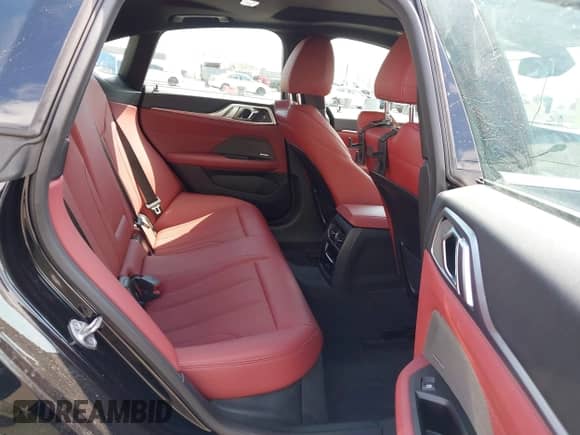 2023 BMW i4 eDrive40 with VIN WBY73AW08PFN62950, listed as a IAAI auction lot 42131416 with 32,213 mi miles and . Bid and sale history available at DreamBid. Image 8.