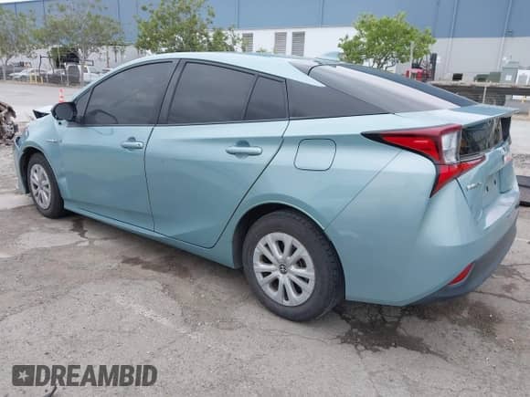 2019 Toyota Prius L Eco с VIN JTDKARFU1K3091785, выставлен на аукционе IAAI как лот 42120151 с пробегом 169 753 миль миль и . История ставок и продаж доступна на DreamBid. Изображение 3.