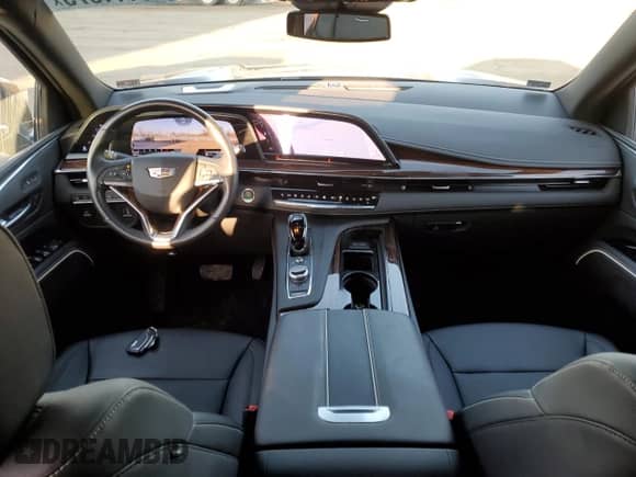 2024 Cadillac Escalade with VIN 1GYS4JKTXRR111331, listed as a Copart auction lot 49111575 with 28,466 mi miles and Salvage title. Bid and sale history available at DreamBid. Image 8.