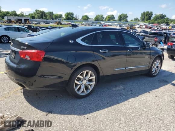 2018 Chevrolet Impala Premier with VIN 2G1125S34J9138983, listed as a Copart auction lot 63974215 with 103,441 mi miles and Salvage title. Bid and sale history available at DreamBid. Image 3.