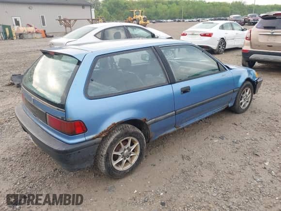 1991 Honda Civic z VIN 2HGED634XMH576080, wystawiony jako IAAI lot #42126557 z przebiegiem 271 729 mil mil oraz . Historia ofert i sprzedaży dostępna na DreamBid. Obrazek 4.
