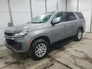 2021 Chevrolet Tahoe Commercial with VIN 1GNSKLED8MR319736, listed as a Copart auction lot 85485205 with 17,675 mi miles and Clean title. Bid and sale history available at DreamBid. Image 1.