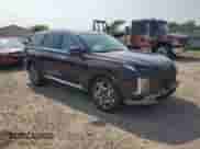 2024 Hyundai Palisade SEL с VIN KM8R4DGE6RU775411, выставлен на аукционе Copart как лот 70783664 с пробегом 2 524 миль миль и Списание • Salvage title. История ставок и продаж доступна на DreamBid. Изображение 4.