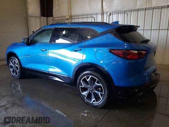 2020 Chevrolet Blazer RS с VIN 3GNKBKRS2LS576003, выставлен на аукционе Copart как лот 63751715 с пробегом 82 895 миль миль и Списание • Salvage title. История ставок и продаж доступна на DreamBid. Изображение 2.