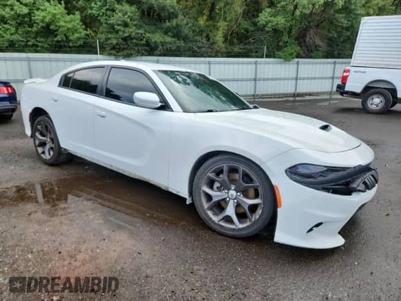2019 Dodge Charger GT with VIN 2C3CDXHG7KH565599, listed as a Copart auction lot 81414245 with 109,879 mi miles and Salvage title. Bid and sale history available at DreamBid. Image 4.