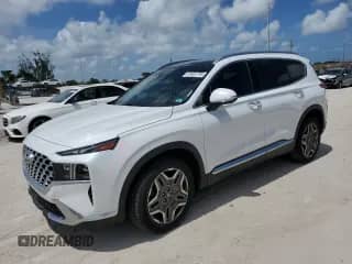 2023 Hyundai Santa Fe Limited с VIN 5NMS44AL2PH497396, выставлен на аукционе Copart как лот 61620795 с пробегом 18 890 миль миль и На запчасти • Non repairable. История ставок и продаж доступна на DreamBid. Изображение 1.