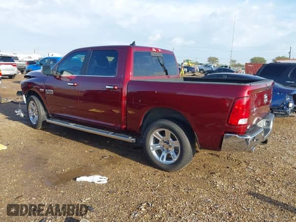 2018 Ram 1500 Big Horn with VIN 1C6RR7LT4JS152047, listed as a IAAI auction lot 41912409 with 63,618 mi miles and . Bid and sale history available at DreamBid. Image 3.