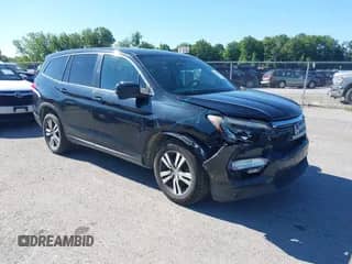 2016 Honda Pilot EX-L with VIN 5FNYF6H81GB042218, listed as a IAAI auction lot 42747335 with 225,812 mi miles and . Bid and sale history available at DreamBid. Image 1.