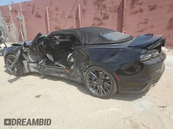 2020 Chevrolet Camaro ZL1 с VIN 1G1FJ3D62L0105059, выставлен на аукционе Copart как лот 69862534 с пробегом Не указан миль и Списание • Salvage title. История ставок и продаж доступна на DreamBid. Изображение 2.