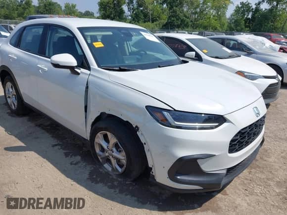 2023 Honda HR-V LX with VIN 3CZRZ2H30PM742536, listed as a IAAI auction lot 42790557 with 36,226 mi miles and . Bid and sale history available at DreamBid. Image 6.