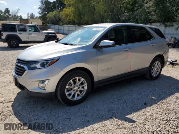 2020 Chevrolet Equinox LT z VIN 2GNAXKEV2L6220355, wystawiony jako Copart lot #82084485 z przebiegiem 80 539 mil mil oraz Szkoda całkowita • Salvage title. Historia ofert i sprzedaży dostępna na DreamBid. Obrazek 1.