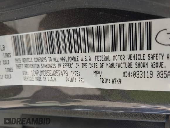 2014 Jeep Cherokee Latitude с VIN 1C4PJMCB5EW257479, выставлен на аукционе IAAI как лот 43254730 с пробегом 255 621 миль миль и . История ставок и продаж доступна на DreamBid. Изображение 9.