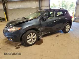 2012 Nissan Murano SV с VIN JN8AZ1MW5CW222649, выставлен на аукционе Copart как лот 69915795 с пробегом 128 091 миль миль и Списание • Salvage title. История ставок и продаж доступна на DreamBid. Изображение 1.