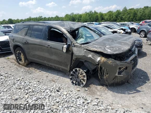 2024 Chevrolet Traverse AWD Z71 z VIN 1GNEVJKS3RJ213552, wystawiony jako Copart lot #58755535 z przebiegiem Nie podano mil oraz Szkoda całkowita • Salvage title. Historia ofert i sprzedaży dostępna na DreamBid. Obrazek 4.