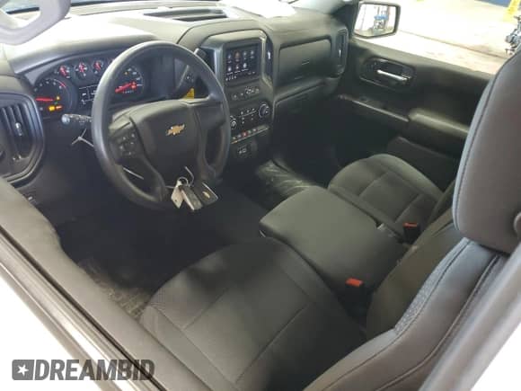 2024 Chevrolet Silverado 1500 Work Truck with VIN 3GCNAAEDXRG272293, listed as a Copart auction lot 81845815 with Not provided miles and Salvage title. Bid and sale history available at DreamBid. Image 8.
